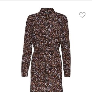 Vero moda dress black floral